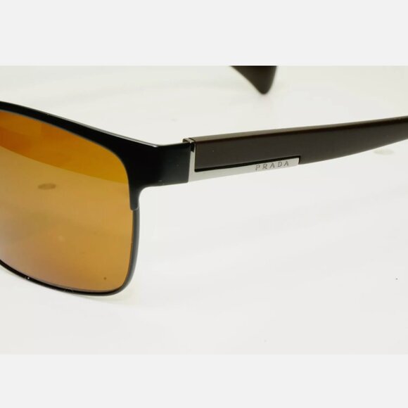Prada Men's Polarized Authentic Brown Sunglasses - Picture 5 of 6